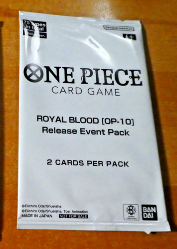 One piece card - one,