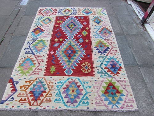 Kilim vintage traditionnel - vintage,