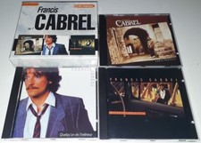 FRANCIS CABREL RARE COFFRET 3 ALBUMS CD ORIGINAUX VOLUME 2