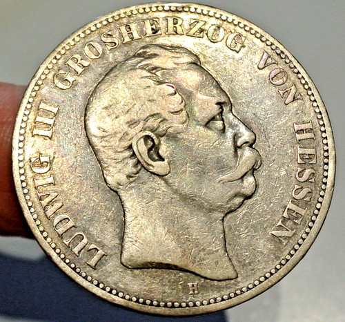 Hesse darmstadt mark 1875 - hesse-darmstadt,
