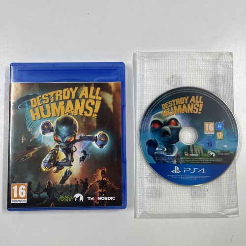 Destroy all humans playstation - destroy,