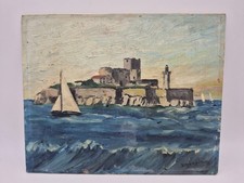 TABLEAU ANCIEN HUILE SUR