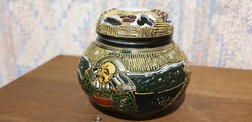 Satsuma porcelaine brule