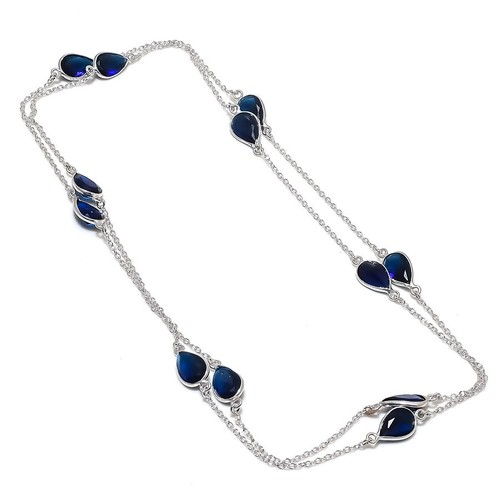 Collier pierre précieuse - , en