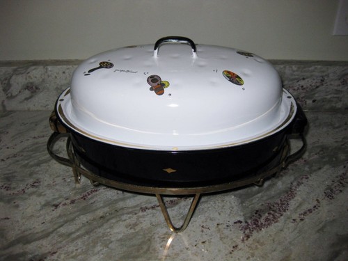 Vintage mid century oblong - mid,