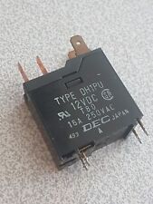 Relais 12vdc 12v dh1pu t80 16a 250vac 250v japan Japon #4