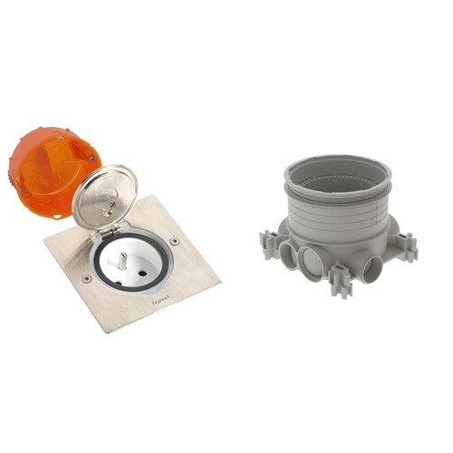 Prise sol inox - de,