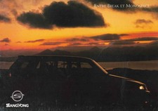 ▄▀▄ Brochure SsangYong