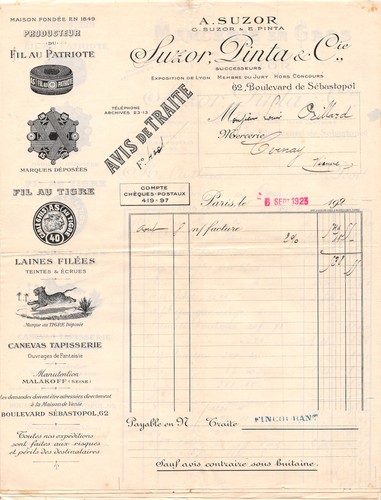 1923 producteur fil - producteur, au