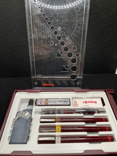 Rotring drafting pens old - rotring, 3