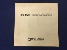 MANUEL + SHEMA ELECTRONIQUE ALIMENTATION HANTAREX US 150 BORNE D'ARCADE