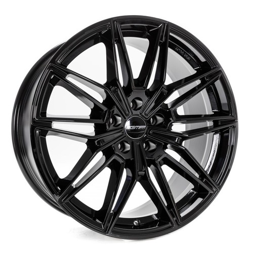 Jantes black noir adaptable - 4x,