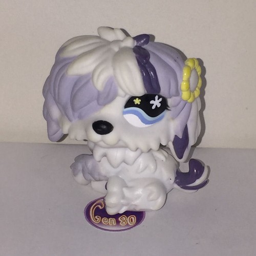 Littlest petshop bobtail blanc - petshop,