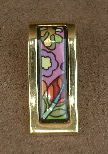 Pendentif métal doré - métal,