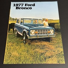 FORD 1977 BRONCO / 4p folder