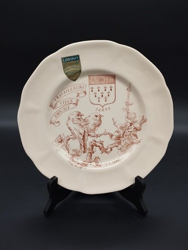 Assiette décorative longwy - décorative,