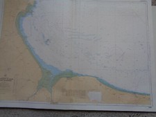 CARTE MARINE maritime de pointe de Saire à Port-en-Bessin  - Edition SHOM 1986