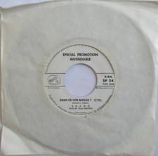 SALVATORE ADAMO - RARE SP (7") PROMO "SONT-CE VOUS BIJOUX ?" - SP 24