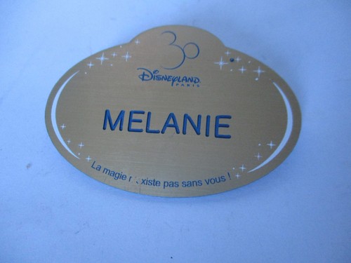 Name tag cast member - name,