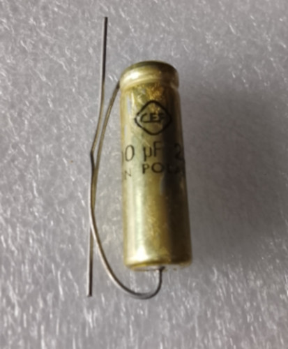 Condensateur cef 100µf 25v - condensateur, 100µf/25v