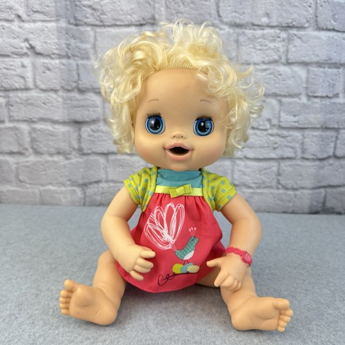 Baby alive blonde interactive - alive,