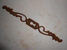  Ornement Entrée de Serrure métal fer armoire ancienne restauration  porte