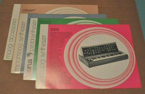 Moog sheets minimoog - moog,