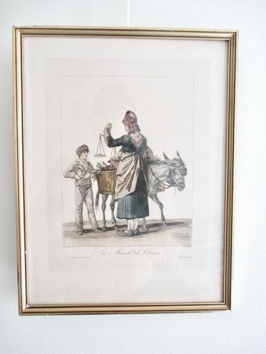 Lithographie carle vernet - carle, la