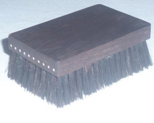 Brosse a habits  HERMES , nécessaire de toilette , bois & crins