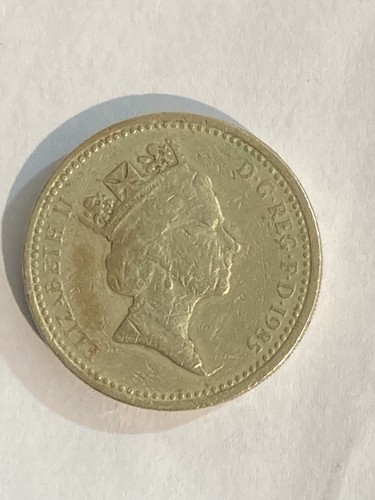 One pound elizabeth - elizabeth,
