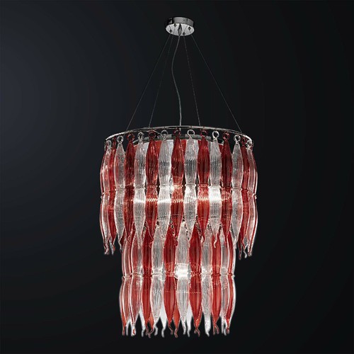 Lustre moderne design verre - lustre, en