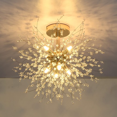 Moderne plafonnier cristal - moderne, en