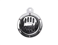 Klaxon moto 6V chrome pour