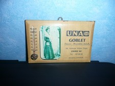 Thermométre publicitaire glaçoide