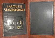 Le Larousse gastronomique 1937/1938 Livre du Dr Hannibal Lecter