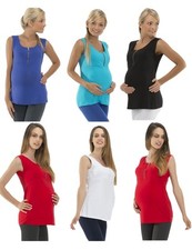 Grossesse Chemise sans Manches