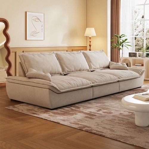 Modern cream sofa - modern,