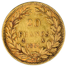 Louis Philippe I Gold 20