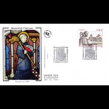 FDC soie - Bernard de