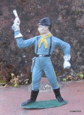 SOLDAT JECSAN FAR-WEST / FIGURINE NORDISTE US CAVALERIE NO COMANSI REAMSA PECH