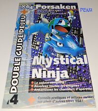 Double Guide De Jeu - Nintendo 64 - Forsaken/Mystical Ninja - Bon État