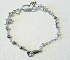 BRACELET ARGENTE COEUR AVEC