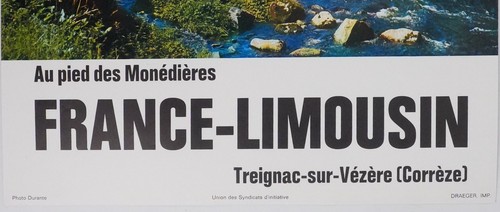 Affiche vintage ecole xxème - [affiche,