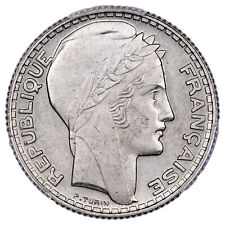 France Pattern - 5 Francs Turin 1933 – Cupro Nickel - PCGS SP 64