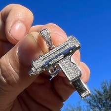 925 Sterling Silver Uzi