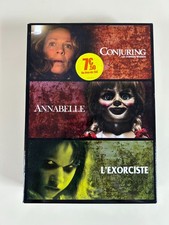 Conjuring : Les Dossiers Warren + Annabelle + L'exorciste/ Coffret 3 DVD