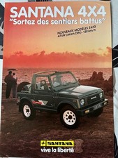 Brochure Santana S 413 4x4 de 1987