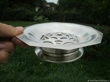 Beurrier Ancien Cheesecake Grande métal argenté COQUILLOR