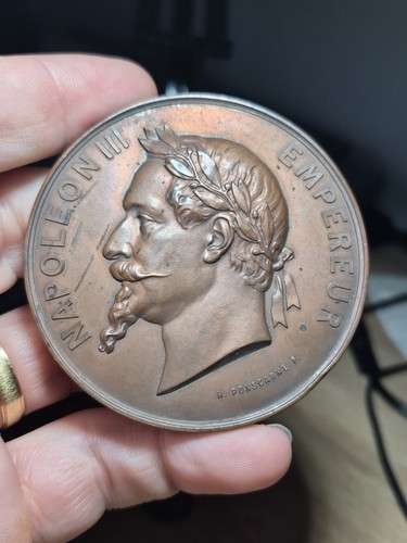 166 medaille napoleon iii - medaille,