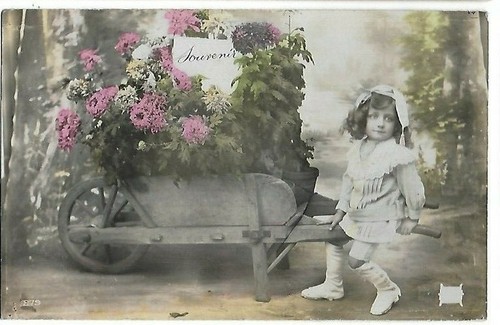 Belle cpa carte postale - belle,